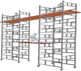 Andaimes no Centro de BH