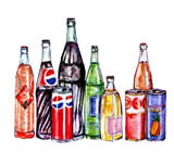 Bebidas no Centro de BH