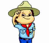 Escoteiros no Centro de BH