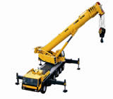 Guindastes no Centro de BH